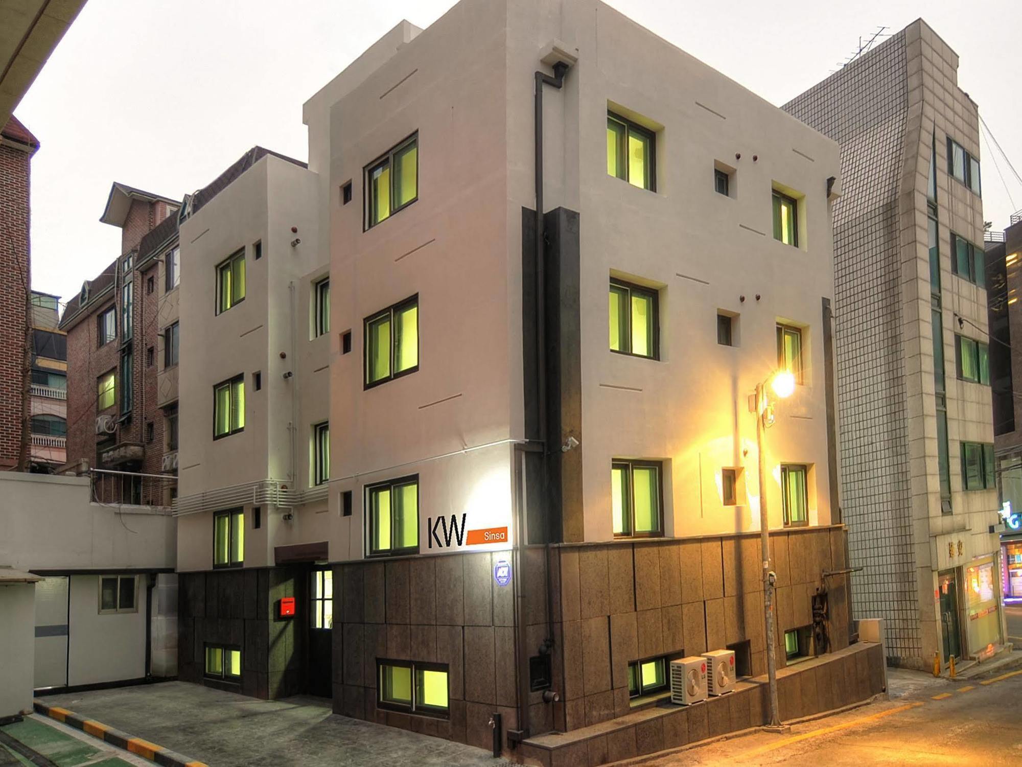 Hostel Kw Sinsa Σεούλ Εξωτερικό φωτογραφία